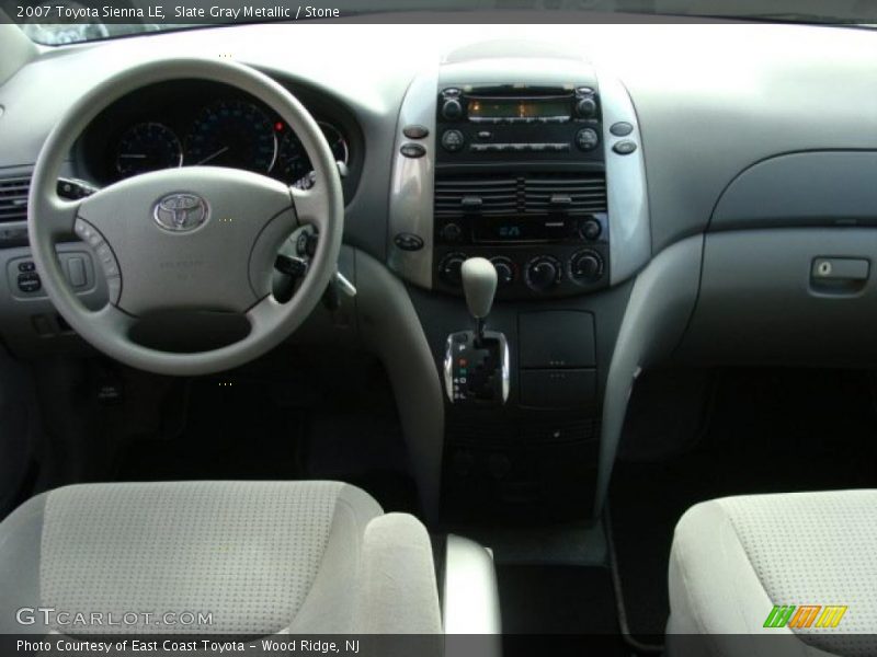 Slate Gray Metallic / Stone 2007 Toyota Sienna LE