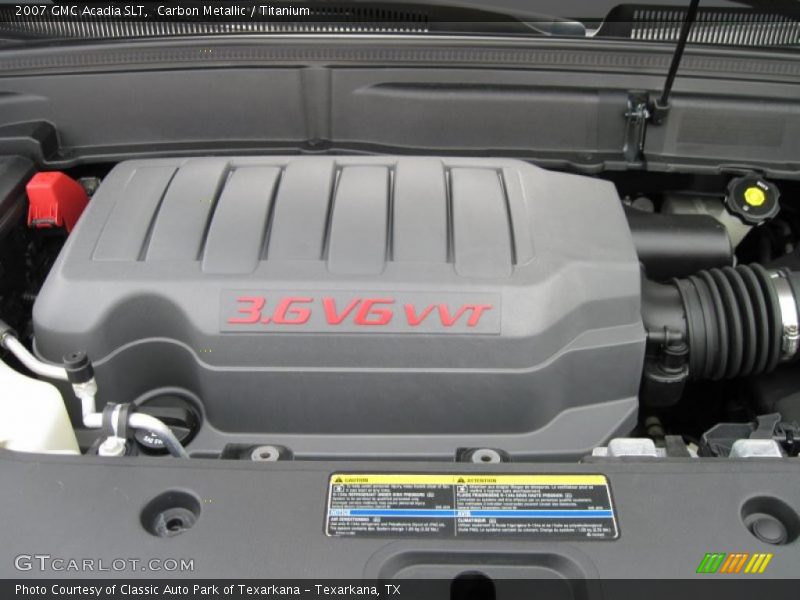 Carbon Metallic / Titanium 2007 GMC Acadia SLT