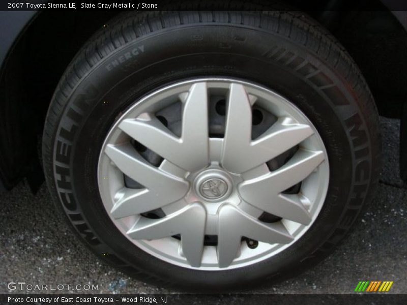 Slate Gray Metallic / Stone 2007 Toyota Sienna LE