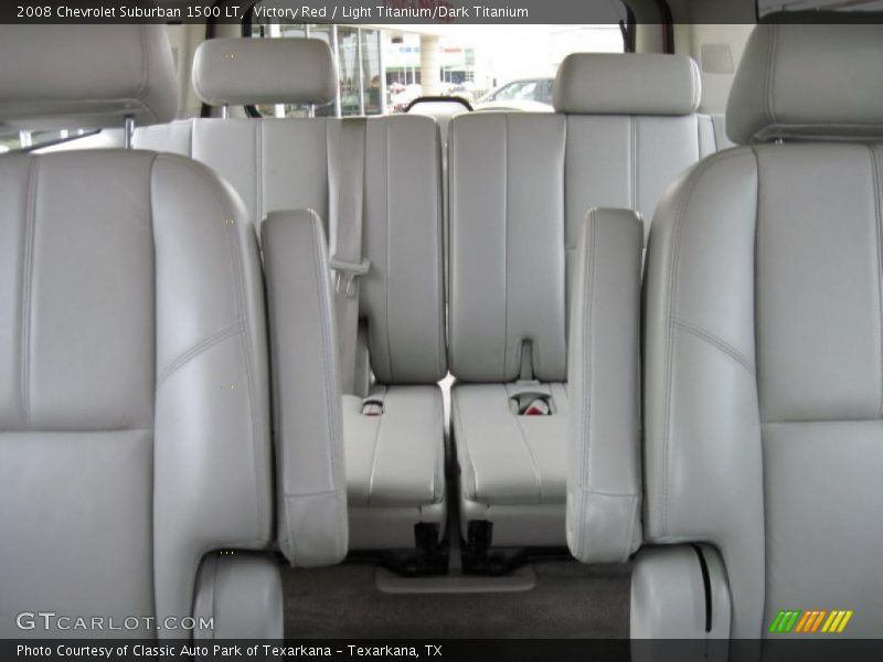 Victory Red / Light Titanium/Dark Titanium 2008 Chevrolet Suburban 1500 LT