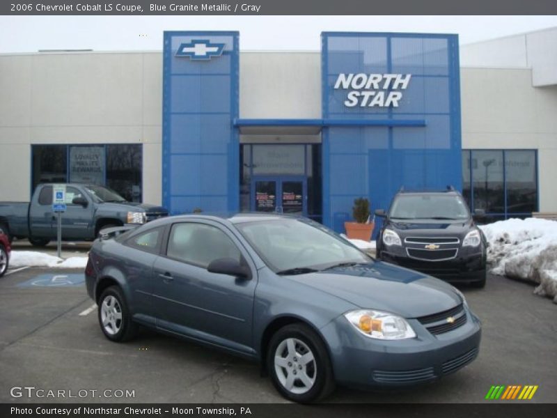 Blue Granite Metallic / Gray 2006 Chevrolet Cobalt LS Coupe