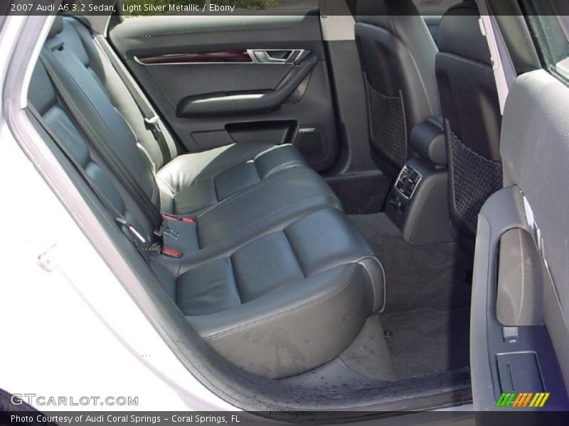Light Silver Metallic / Ebony 2007 Audi A6 3.2 Sedan