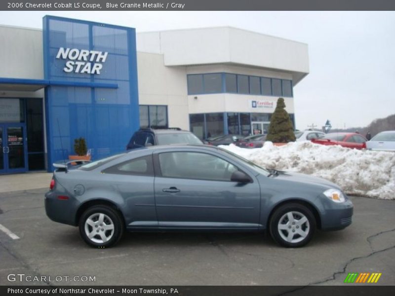 Blue Granite Metallic / Gray 2006 Chevrolet Cobalt LS Coupe