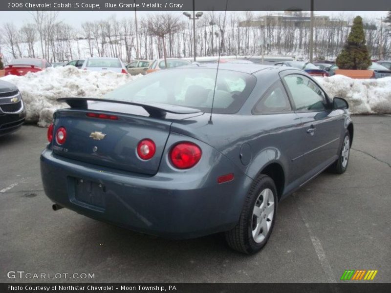 Blue Granite Metallic / Gray 2006 Chevrolet Cobalt LS Coupe