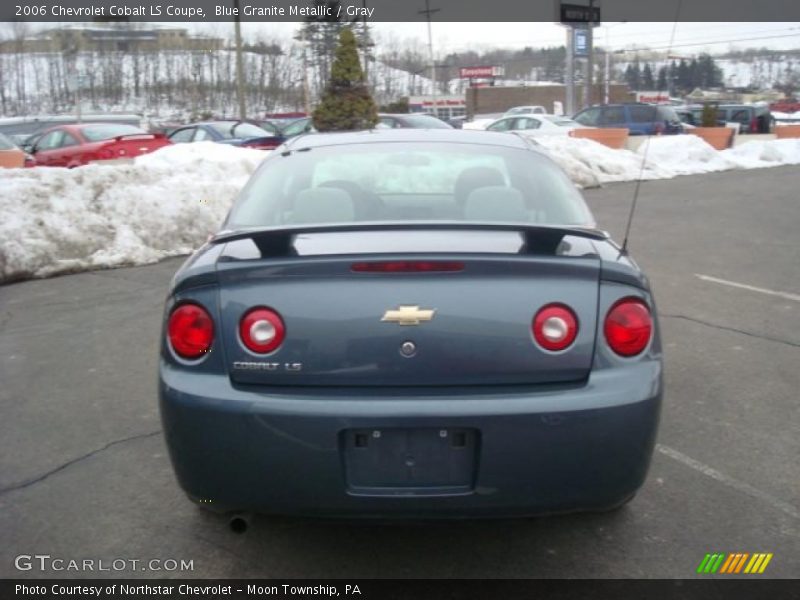 Blue Granite Metallic / Gray 2006 Chevrolet Cobalt LS Coupe