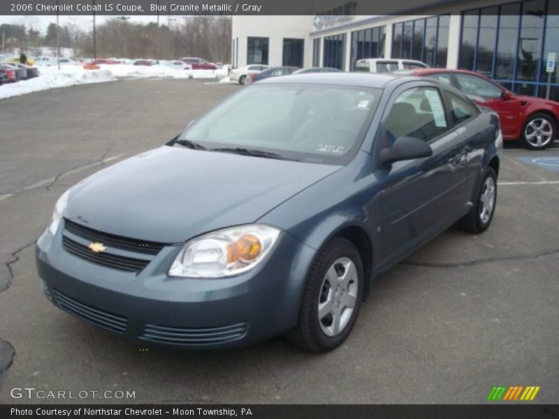 Blue Granite Metallic / Gray 2006 Chevrolet Cobalt LS Coupe
