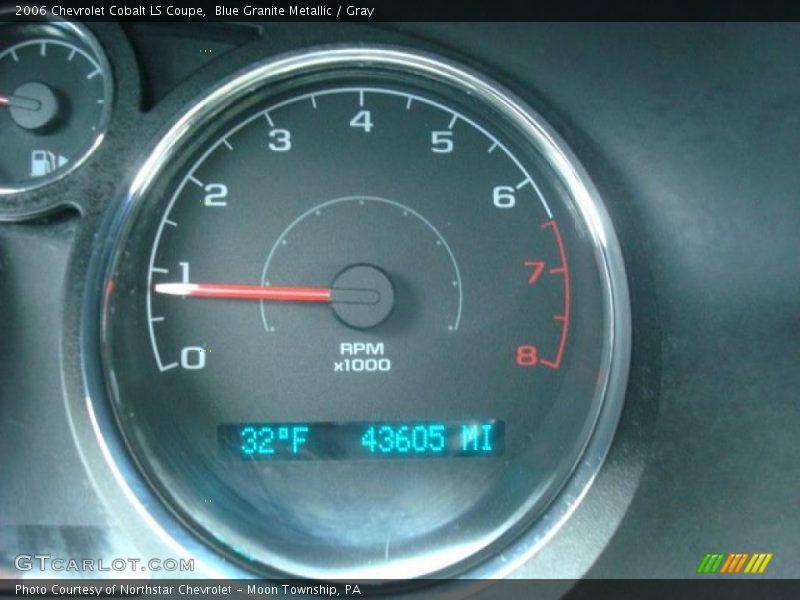 Blue Granite Metallic / Gray 2006 Chevrolet Cobalt LS Coupe