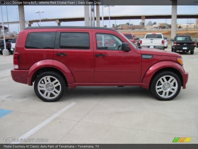 Inferno Red Crystal Pearl / Dark Slate Gray 2007 Dodge Nitro R/T
