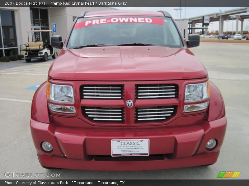 Inferno Red Crystal Pearl / Dark Slate Gray 2007 Dodge Nitro R/T