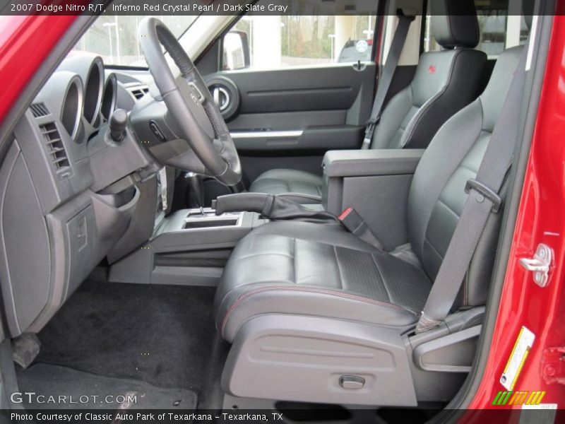Inferno Red Crystal Pearl / Dark Slate Gray 2007 Dodge Nitro R/T