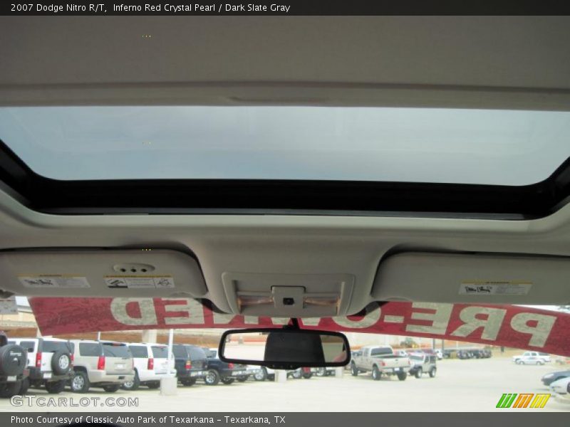 Inferno Red Crystal Pearl / Dark Slate Gray 2007 Dodge Nitro R/T