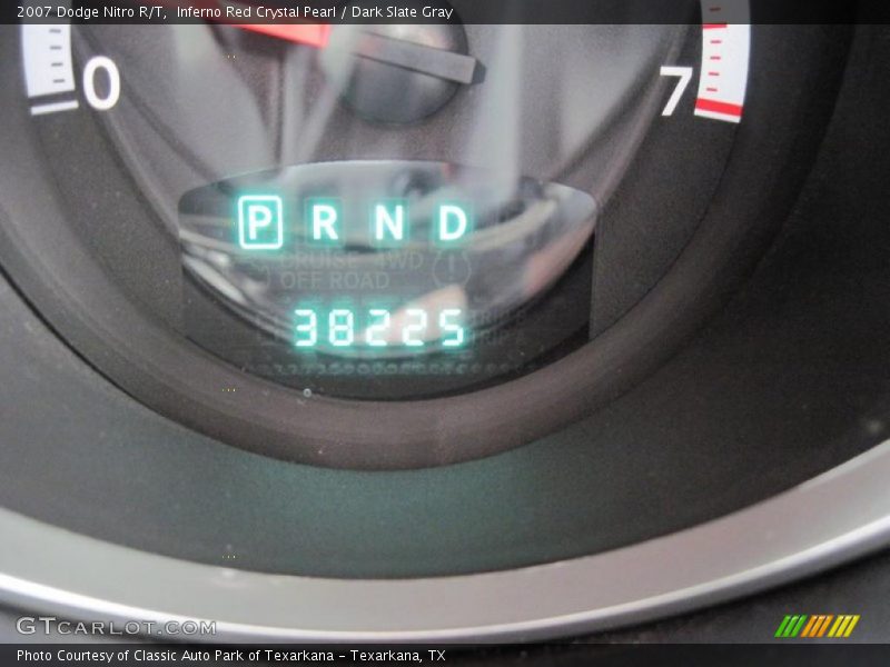 Inferno Red Crystal Pearl / Dark Slate Gray 2007 Dodge Nitro R/T
