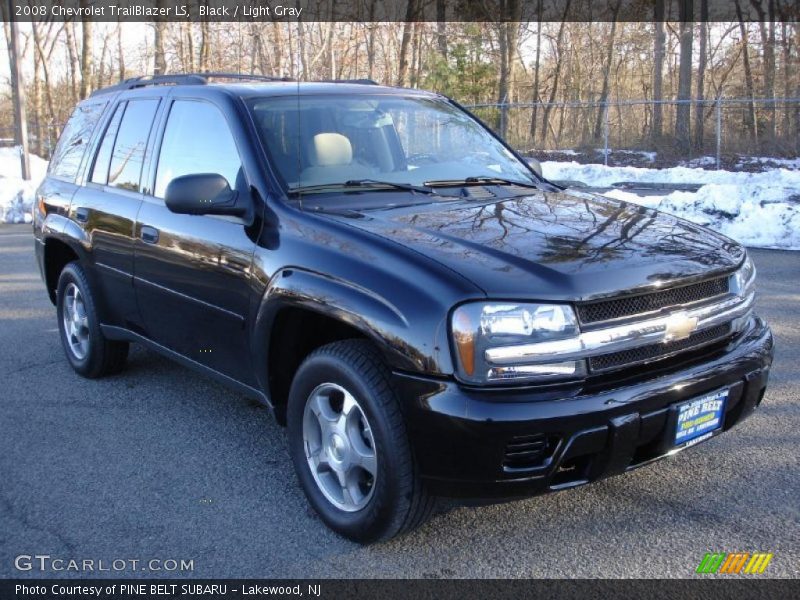 Black / Light Gray 2008 Chevrolet TrailBlazer LS