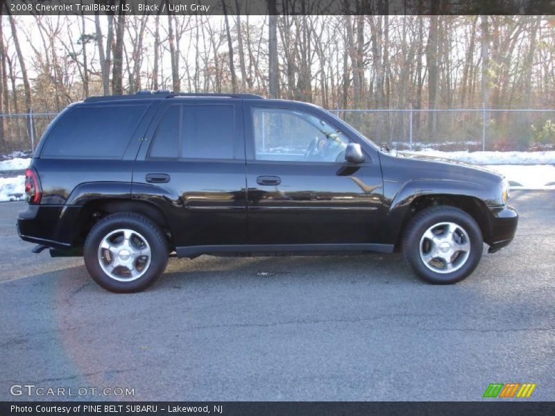 Black / Light Gray 2008 Chevrolet TrailBlazer LS