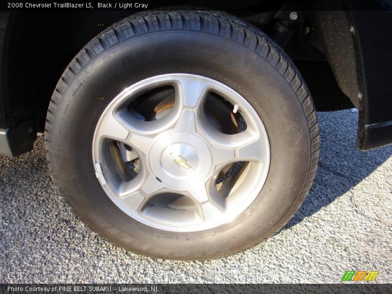 Black / Light Gray 2008 Chevrolet TrailBlazer LS