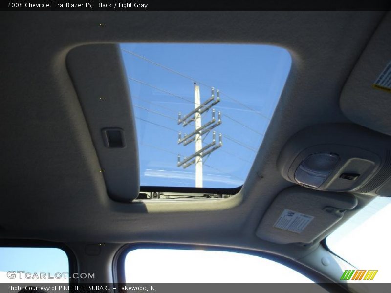Black / Light Gray 2008 Chevrolet TrailBlazer LS