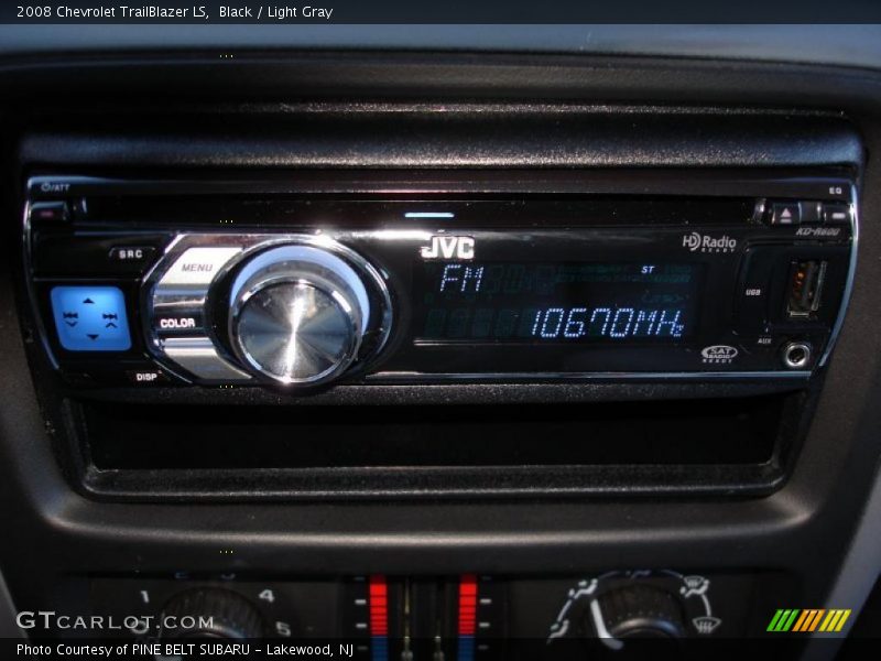 Black / Light Gray 2008 Chevrolet TrailBlazer LS