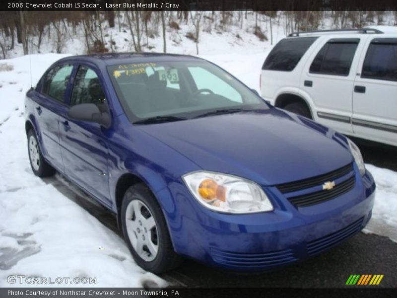 Laser Blue Metallic / Gray 2006 Chevrolet Cobalt LS Sedan