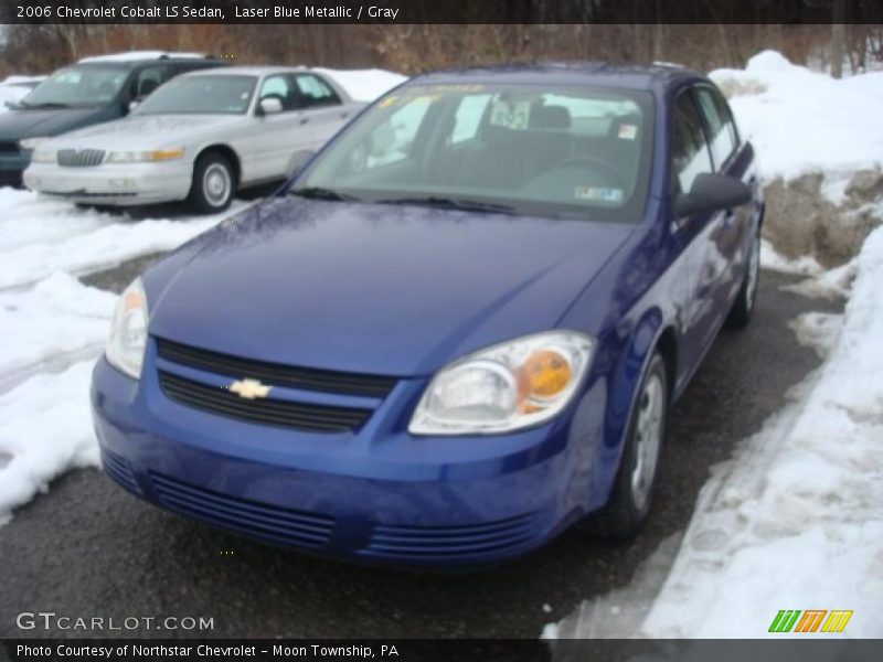 Laser Blue Metallic / Gray 2006 Chevrolet Cobalt LS Sedan