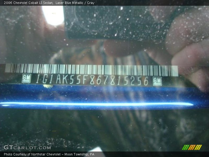 Laser Blue Metallic / Gray 2006 Chevrolet Cobalt LS Sedan