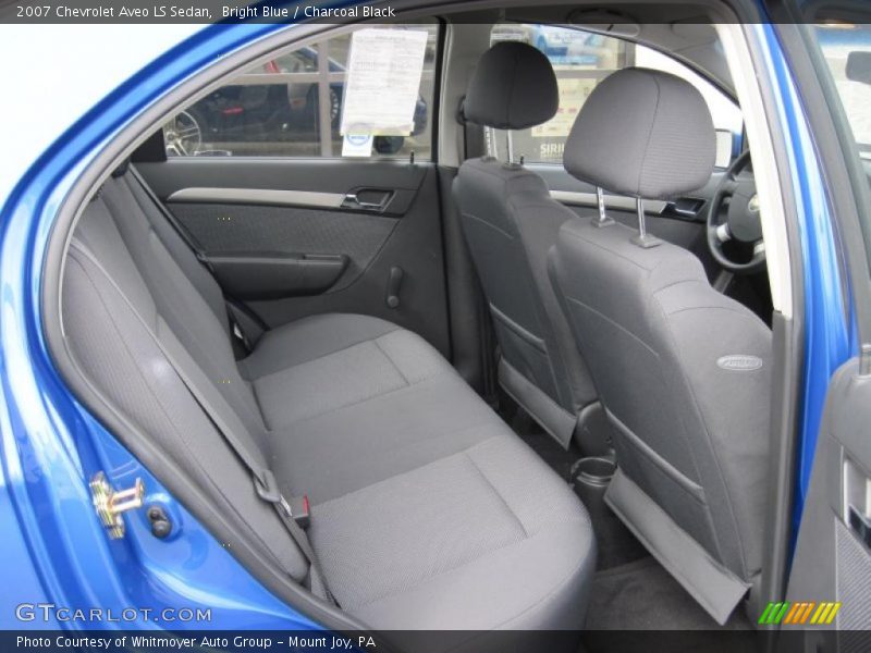 Bright Blue / Charcoal Black 2007 Chevrolet Aveo LS Sedan