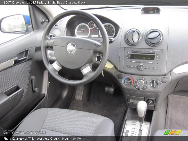 Bright Blue / Charcoal Black 2007 Chevrolet Aveo LS Sedan