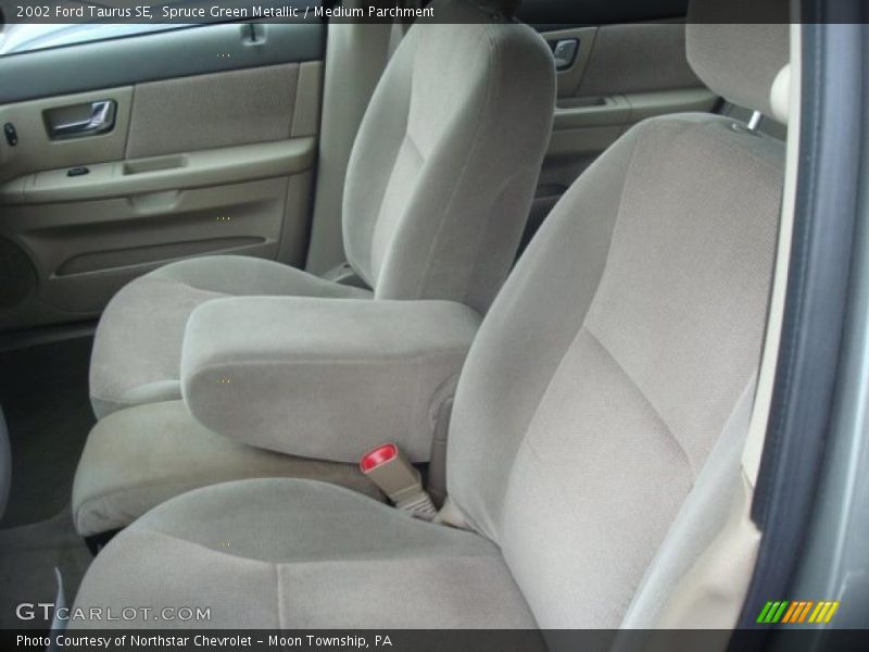 Spruce Green Metallic / Medium Parchment 2002 Ford Taurus SE