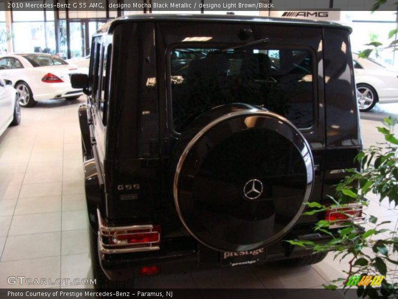 designo Mocha Black Metallic / designo Light Brown/Black 2010 Mercedes-Benz G 55 AMG
