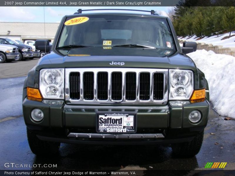 Jeep Green Metallic / Dark Slate Gray/Light Graystone 2007 Jeep Commander Limited 4x4