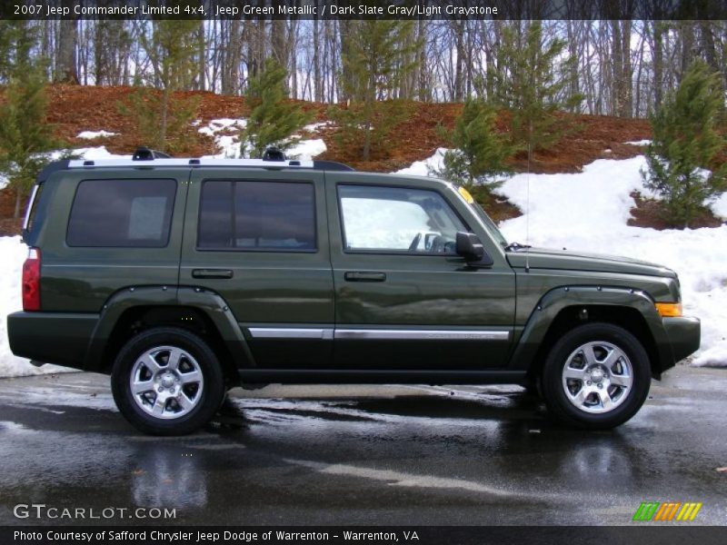 Jeep Green Metallic / Dark Slate Gray/Light Graystone 2007 Jeep Commander Limited 4x4