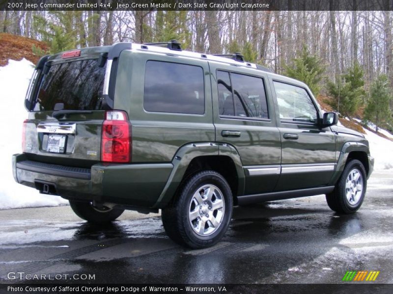 Jeep Green Metallic / Dark Slate Gray/Light Graystone 2007 Jeep Commander Limited 4x4