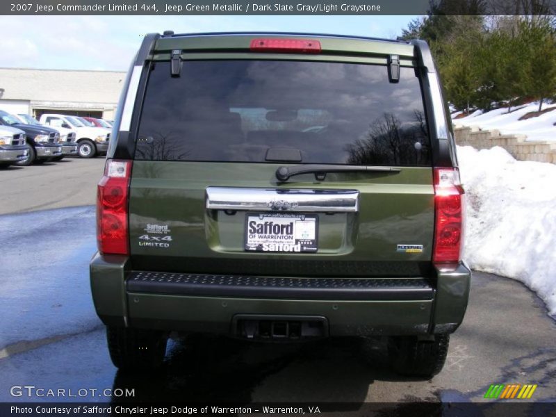 Jeep Green Metallic / Dark Slate Gray/Light Graystone 2007 Jeep Commander Limited 4x4