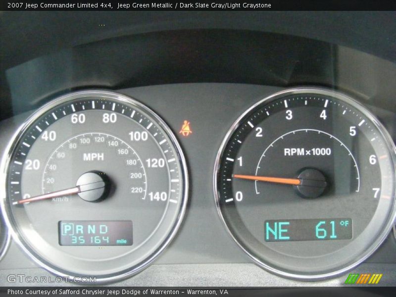 Jeep Green Metallic / Dark Slate Gray/Light Graystone 2007 Jeep Commander Limited 4x4