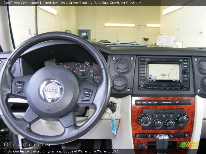Jeep Green Metallic / Dark Slate Gray/Light Graystone 2007 Jeep Commander Limited 4x4