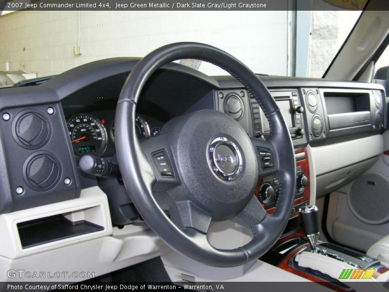 Jeep Green Metallic / Dark Slate Gray/Light Graystone 2007 Jeep Commander Limited 4x4