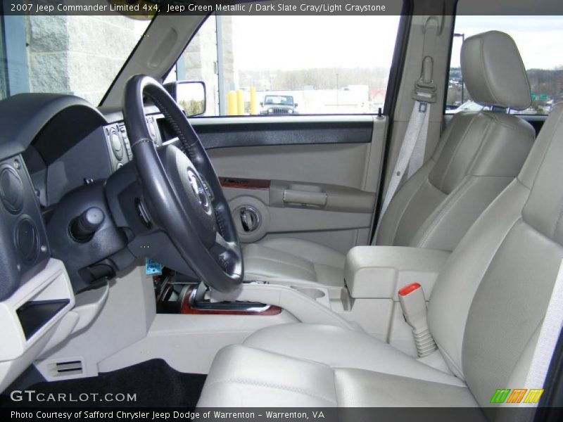 Jeep Green Metallic / Dark Slate Gray/Light Graystone 2007 Jeep Commander Limited 4x4