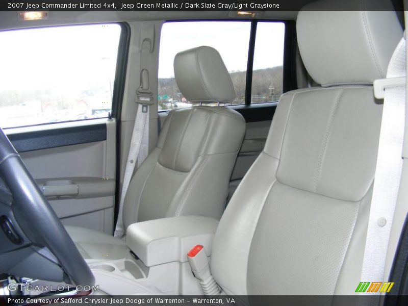 Jeep Green Metallic / Dark Slate Gray/Light Graystone 2007 Jeep Commander Limited 4x4