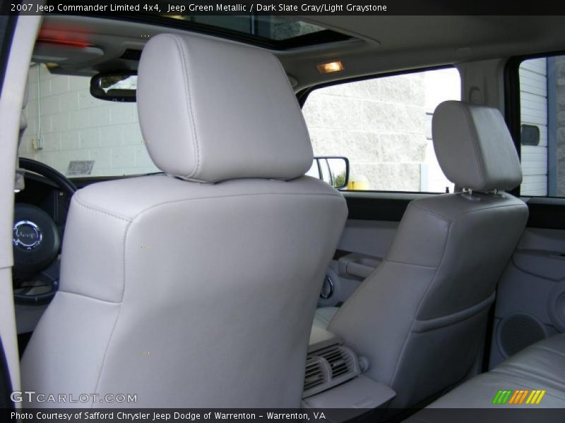 Jeep Green Metallic / Dark Slate Gray/Light Graystone 2007 Jeep Commander Limited 4x4