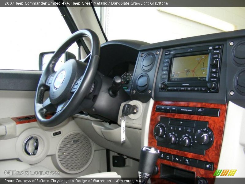 Jeep Green Metallic / Dark Slate Gray/Light Graystone 2007 Jeep Commander Limited 4x4