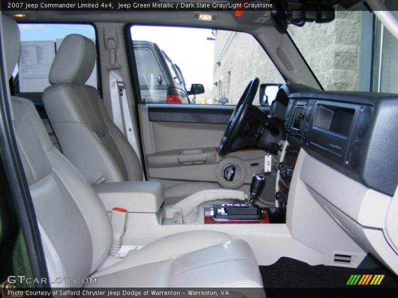 Jeep Green Metallic / Dark Slate Gray/Light Graystone 2007 Jeep Commander Limited 4x4