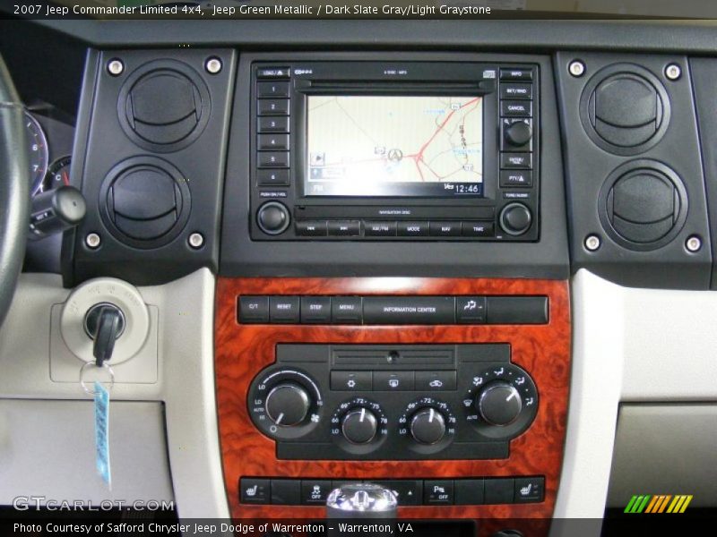 Jeep Green Metallic / Dark Slate Gray/Light Graystone 2007 Jeep Commander Limited 4x4