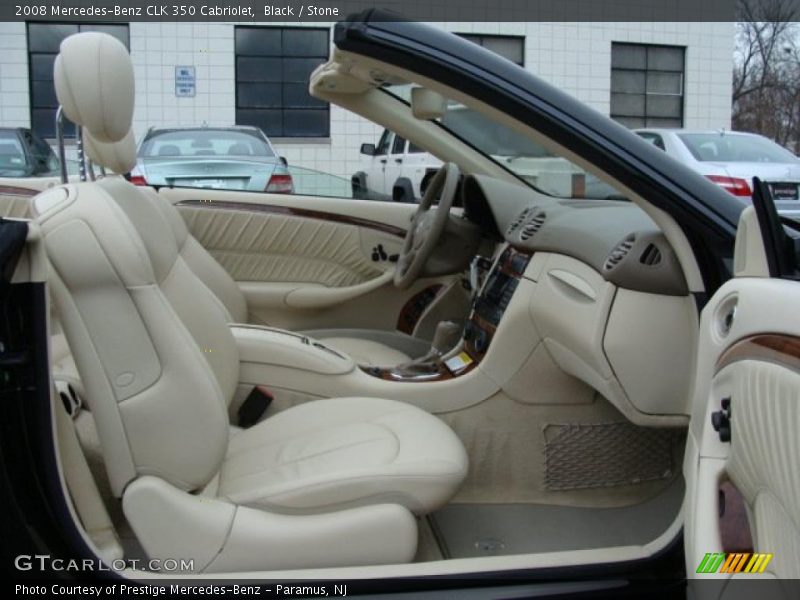 Black / Stone 2008 Mercedes-Benz CLK 350 Cabriolet