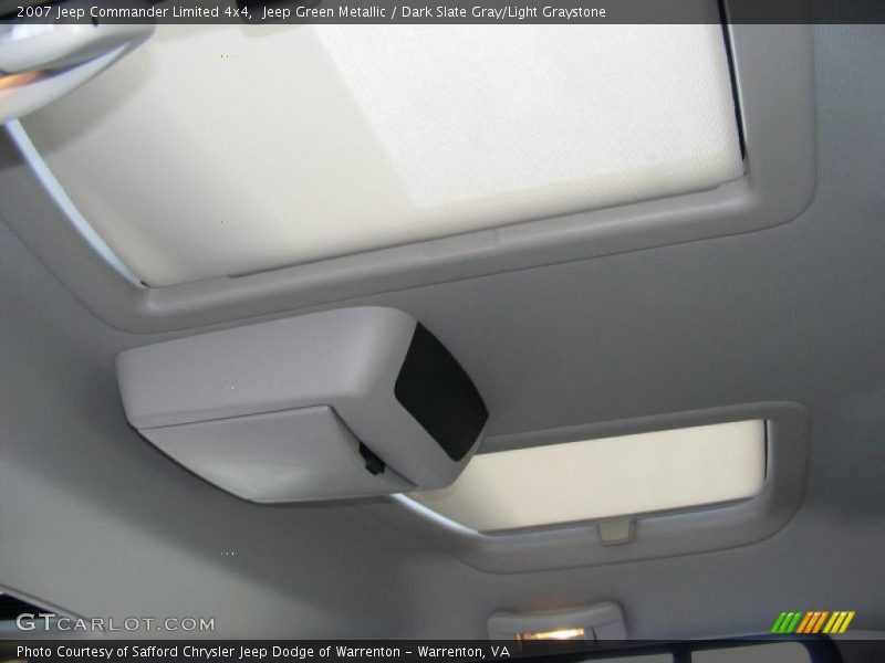 Jeep Green Metallic / Dark Slate Gray/Light Graystone 2007 Jeep Commander Limited 4x4