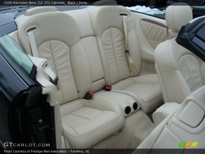 Black / Stone 2008 Mercedes-Benz CLK 350 Cabriolet