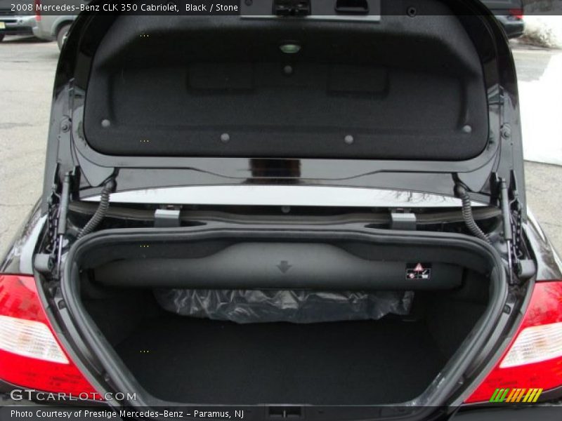 Black / Stone 2008 Mercedes-Benz CLK 350 Cabriolet