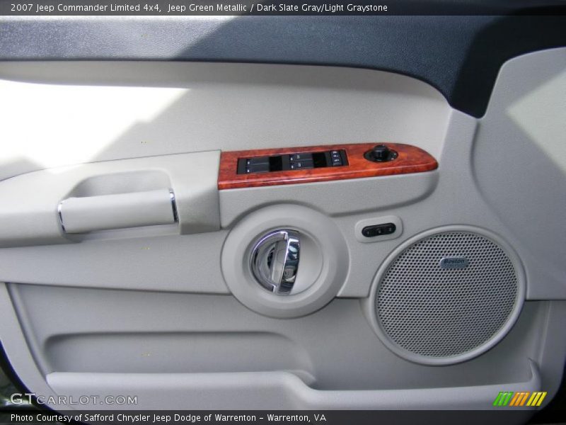 Jeep Green Metallic / Dark Slate Gray/Light Graystone 2007 Jeep Commander Limited 4x4