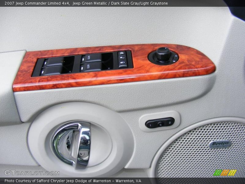 Jeep Green Metallic / Dark Slate Gray/Light Graystone 2007 Jeep Commander Limited 4x4