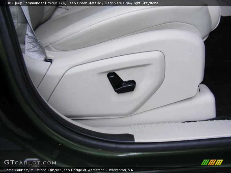 Jeep Green Metallic / Dark Slate Gray/Light Graystone 2007 Jeep Commander Limited 4x4