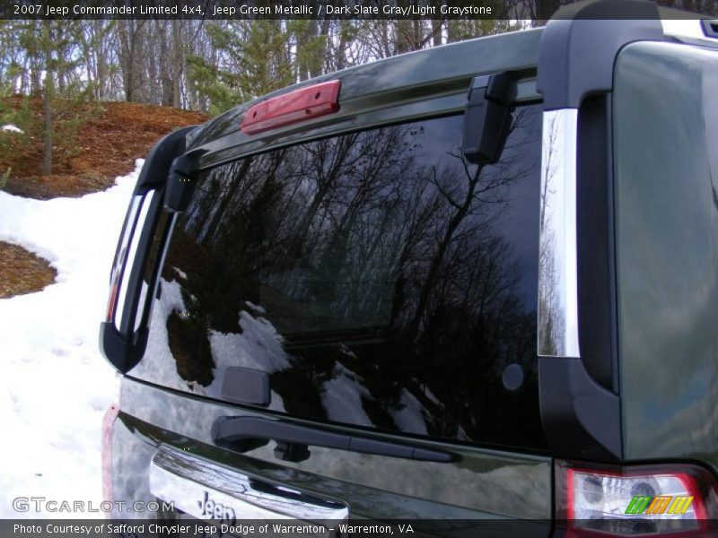 Jeep Green Metallic / Dark Slate Gray/Light Graystone 2007 Jeep Commander Limited 4x4