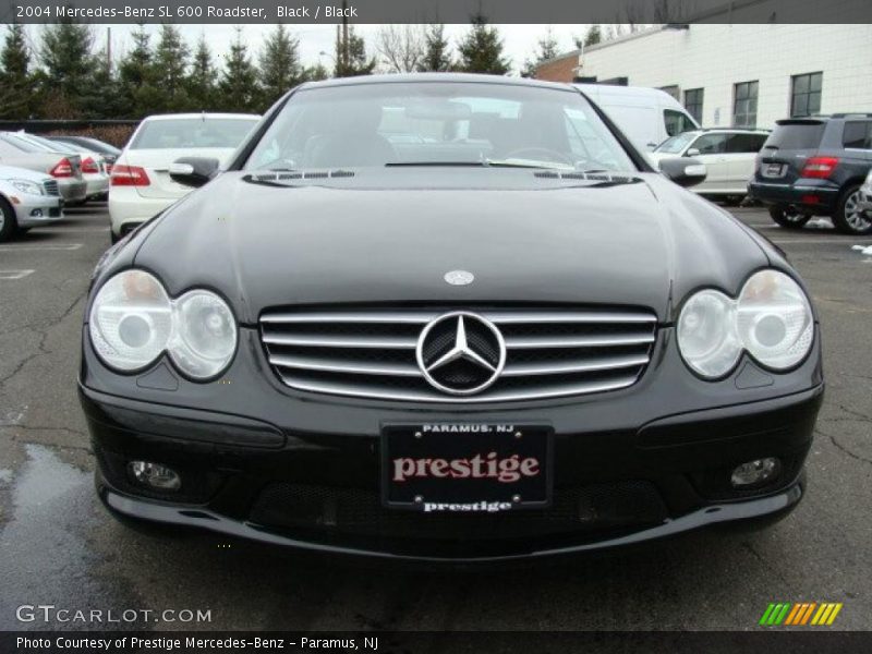Black / Black 2004 Mercedes-Benz SL 600 Roadster